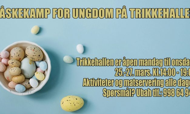 Påskeåpent på Trikkehallen