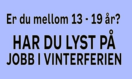 Jobb i Vinterferien